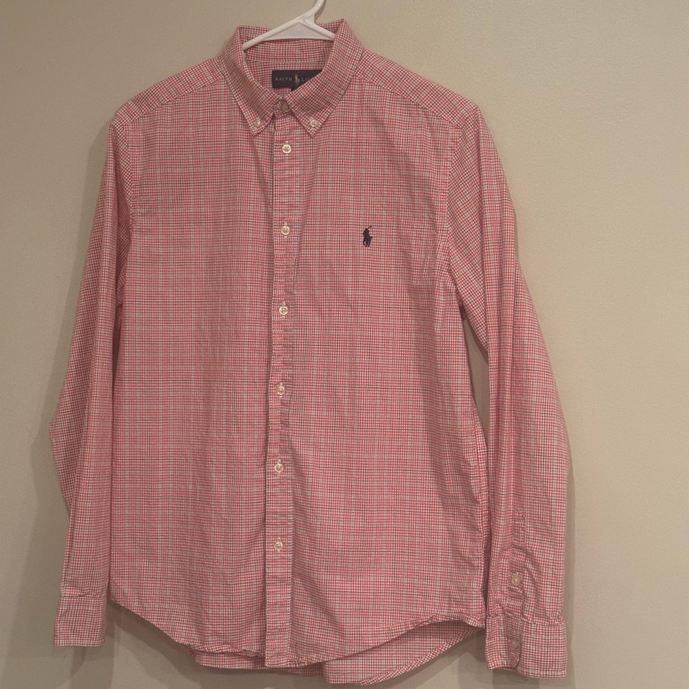 Boys 18-20 XL Ralph Lauren long sleeve button down top